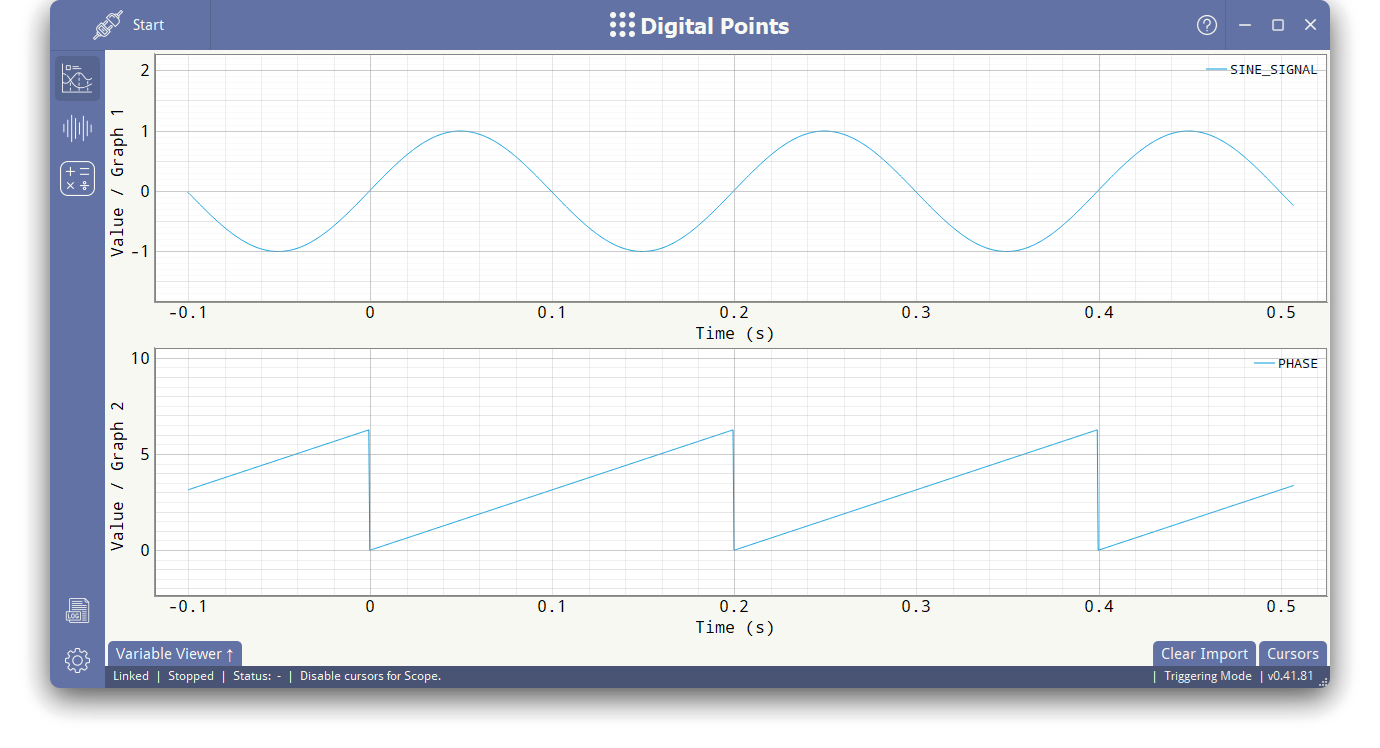 Главный экран Digital Points.